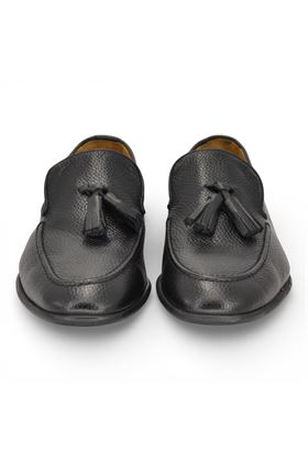 Mocassino uomo Dino Draghi in pelle colore nero. DINO DRAGHI | 1128-CHICCO RISO NERO